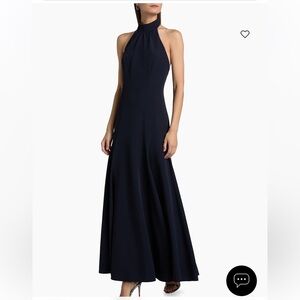 Milly Elena Halterneck Maxi Dress
